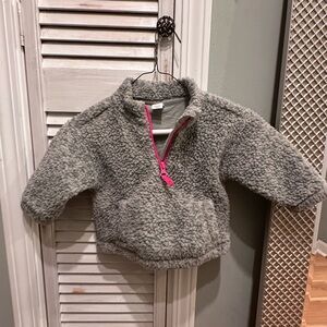 Baby GAP Sherpa Fleece Half-Zip Pullover (12–18M)